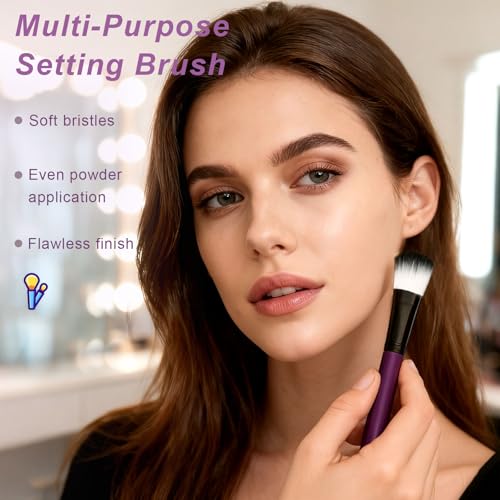 Professional Makeup Brush Set - Face & Eye Brushes