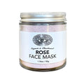 Anima Mundi Apothecary Rose Clay Mask - With Rose, Hibiscus & Mangosteen Powder - Hydrating & Purifying Mask with Soothing White Kaolin Clay + Aloe Vera Extract (1.76oz)