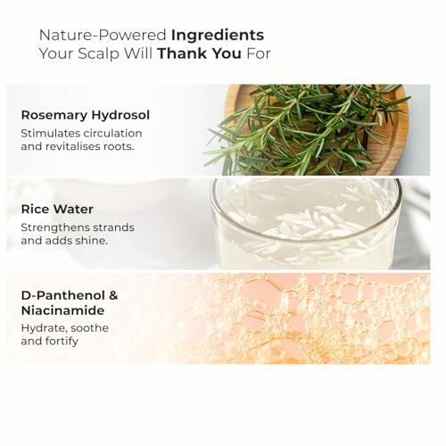 Rosemary & Rice Water Hair Growth Spray - Leave-In Tonic
