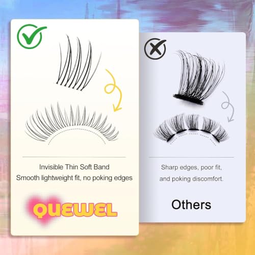 Natural Lash Clusters Kit - 120Pcs Soft C Curl 8-16MM