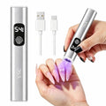 YSC Handheld UV Nail Lamp - Cordless Flash Cure LED Light