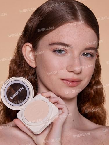 SHEGLAM Full Coverage Powder Foundation - Oil Control & Matte