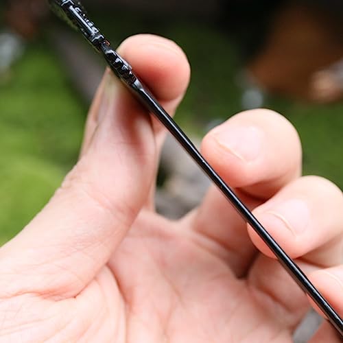MYAROMA FINDINGS Solid 2-Pack U-Shaped Viking Raven Hair Pins for Thick Hair, French Styling Sticks, Renaissance Accessories