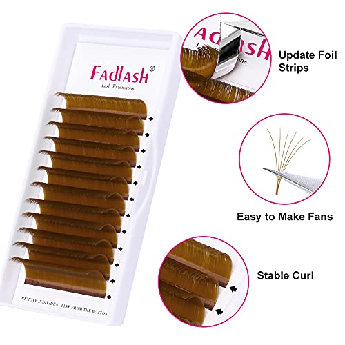 FADLASH Easy Fan Volume Eyelash Extensions 0.07 C Curl 8-14mm