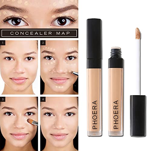 Liquid Foundation & Concealer - Full Coverage Matte Finish
