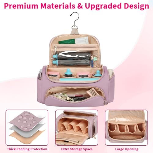 Dyson Airwrap Travel Case with Soft Lining & Multi-Pocket Storage