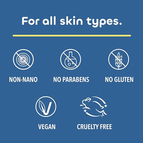 Seaweed Bath Co. Weightless Face Shield Mineral SPF 50 Zinc Oxide Suncreen Facial Serum, 1.7 Oz., Lightweight, Water Resistant Facial Moisturizer