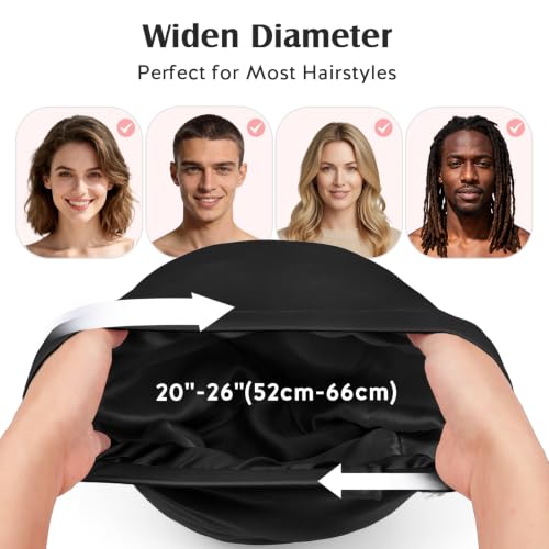 YFONG Mulberry Silk Sleeping Bonnet for Men & Women