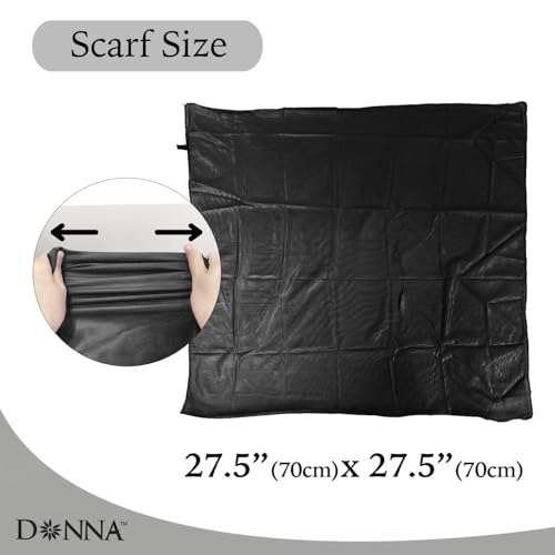 DONNA Silky Smooth Satin Wrap – Soft Breathable Head for Sleeping,