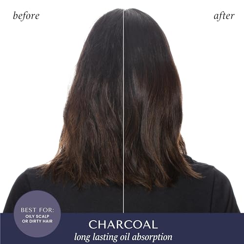 HASK Charcoal Purifying Dry Shampoo ? Absorbs Oil, Purifies & Detoxifies Hair, Extends Time Between Washes, No Sulfates or Parabens, Cruelty-Free ? 8.1oz