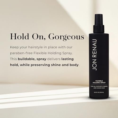 Jon Renau Flexible Holding Spray for Wigs, 8.5 oz