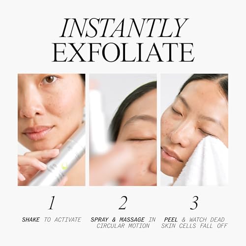 Juice Beauty Stem Cellular Exfoliating Peel Spray - 50 mL - Instantly Exfoliates + Lifts Dead Skin Cells for Softer, Smoother Skin - Vegan, Cruelty Free