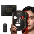 FIBEO LED Red & Near-Infrared Light Therapy Mask for Skin, 3 Modes, 324 LEDs