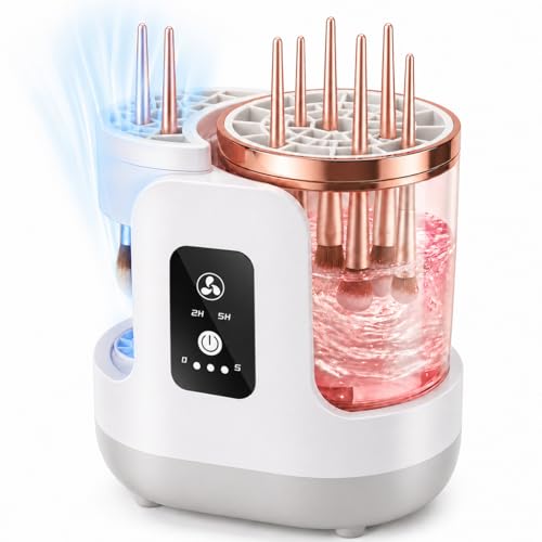 Electric Makeup Brush Cleaner with Automatic Drying - WUZAIYEHONG