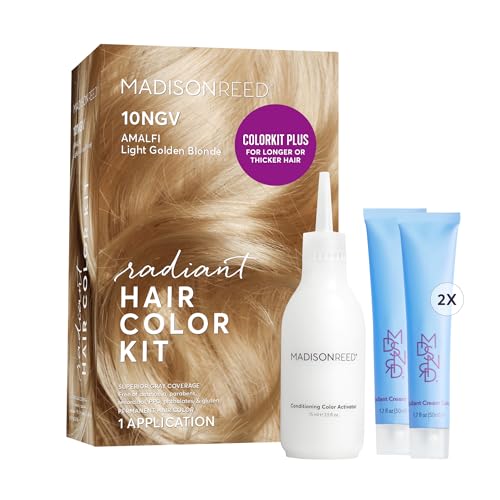 Madison Reed Radiant Hair Color Kit | 10NGV Light Golden Blonde