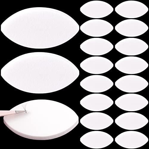 30Pcs Eye-Shaped Lash Extension Practice Sponges
