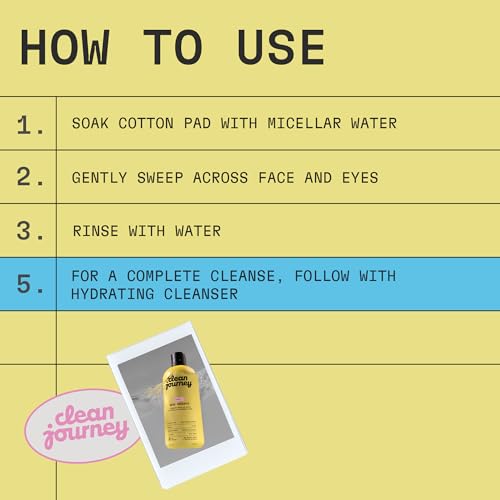 Micellar Cleansing Water Makeup Remover - All Skin Types, 14 oz