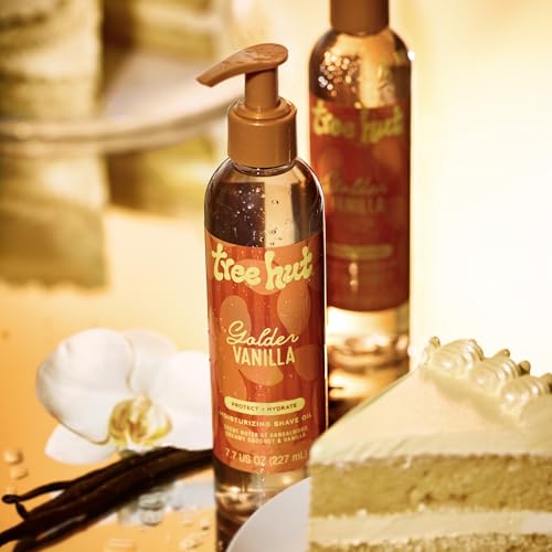 Tree Hut Moisturizing Shave Oil with Vanilla & Coconut – 7.7 oz