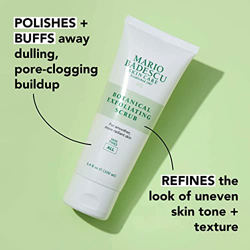 Mario Badescu Botanical Exfoliating Face Scrub, 3.4 oz