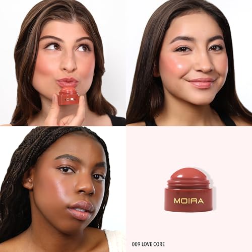Moira Soft Blush Balm - Natural Radiant Cheek Color, Vegan & Cruelty-Free