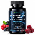 Magnesium Glycinate Gummies for Stress & Muscle Relaxation - 60 Count