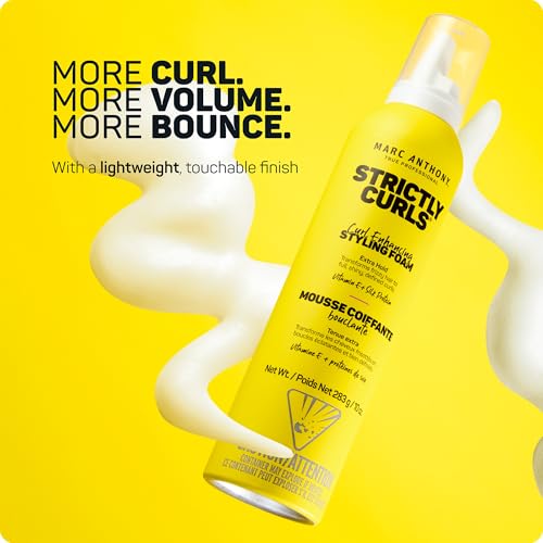Marc Anthony Strictly Curls Defining Styling Mousse for Curly Hair