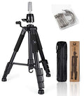 Wig Stand Tripod with Adjustable Mannequin Head - 18-55 Inch