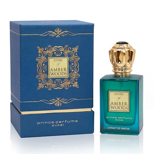 Amber Woods Extrait de Parfum for Men - 3.4 oz Luxurious Fragrance