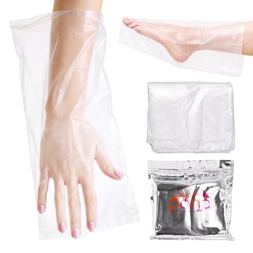 Pana Paraffin Wax Thermal Mitt Liners for Hand or Foot, 100 Count (15 x 10 in)