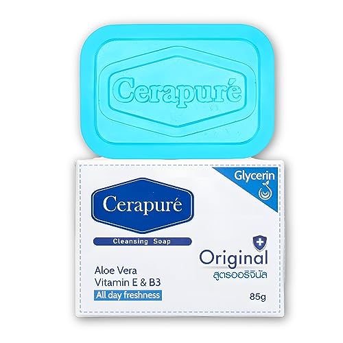 Cerapure Glycerin Soap Bars For Men Women Clear Transparent Bath Soap Bar For Dry Skin Formular Cleanse And Moisturize Skin All Day Freshness (1)