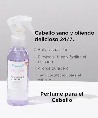 Click Hair Perfume Hair Mist with Argan Oil & Keratin - 4oz - Lime Green Fragrance