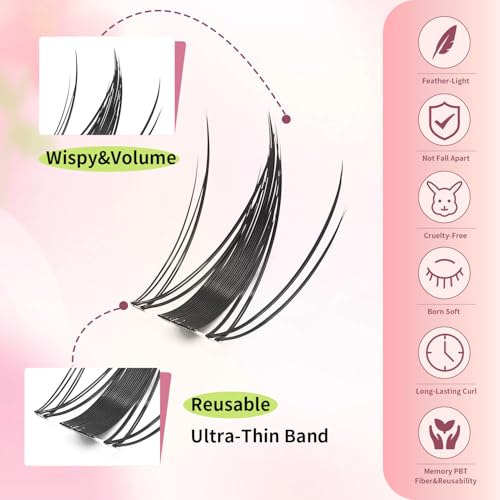 Lash Clusters Kit - DIY Eyelash Extensions (120pc)