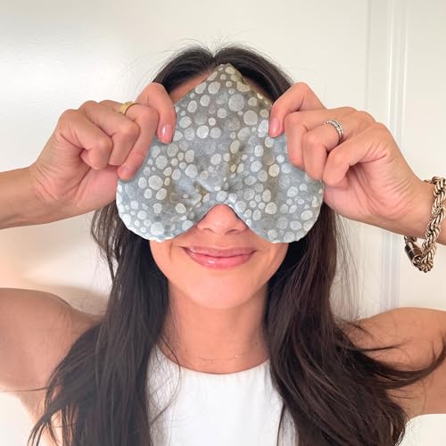 Stillnus Weighted Heart Eye Pillow with Lavender & Flaxseed