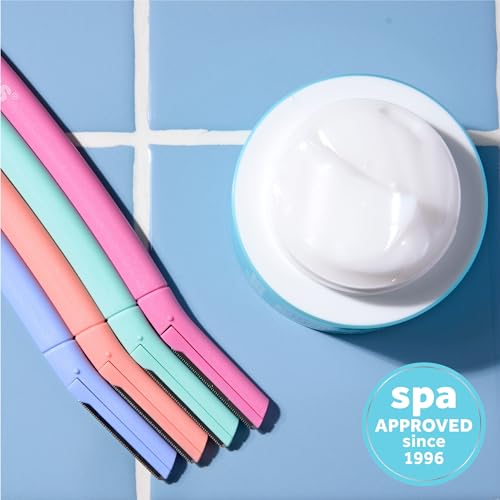 Bliss Stainless Steel Disposable Dermaplaning Tools | Facial Exfoliator and Eyebrow Razor to Dermaplane Peach Fuzz - 2 Pack -16 count