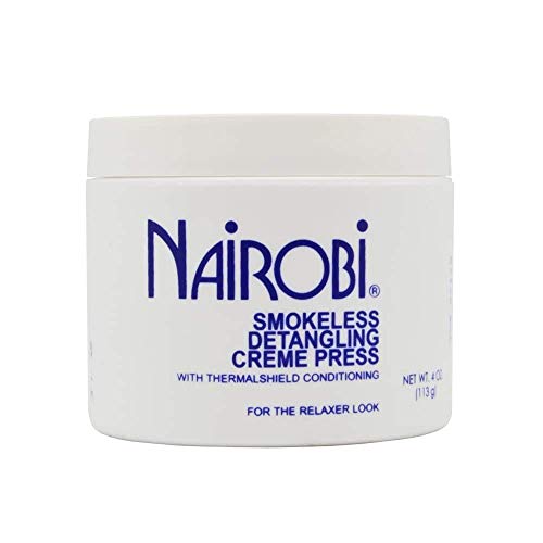 Nairobi Smokeless Detangling Creme Press - 4 oz Heat Protection
