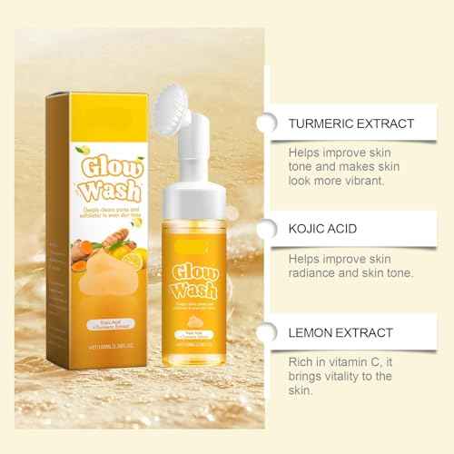 Gentle Facial Cleanser - Deep Cleans Pores, Improves Texture, Hydrates, No Tightness, Removes Dirt & Makeup(1PCS)