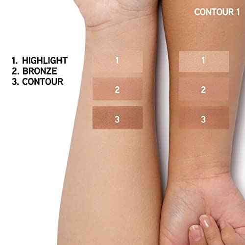 Physicians Formula Butter Bronzer Contour Palette, Light/Medium, 0.48 Ounce (Pack of 1)