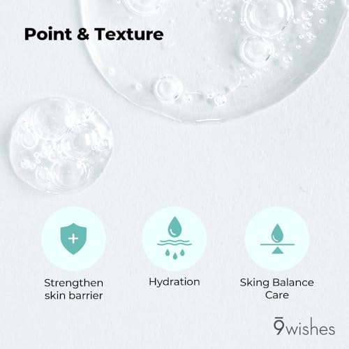 [9 wishes] Rebuild Skin Barrier Ampule Serum #Barrier 0.85Fl.Oz to repair damaged skin barrier and balance skin pH level for healthy skin (Renewed)