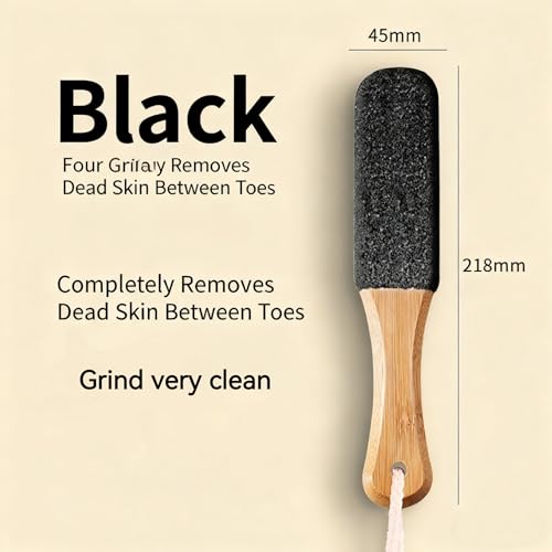 2-Pack Professional Foot File & Pumice Stone Callus Remover with Handle