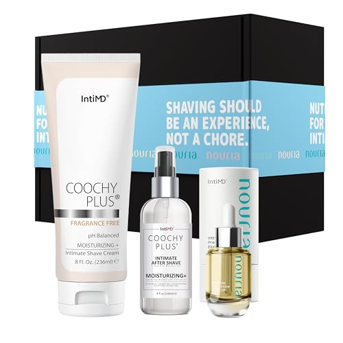 Pre-Shave Oil & Moisturizer Kit for Women - Fragrance Free, 1 Count