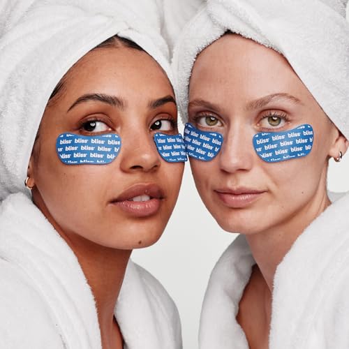 Bliss Pro Supercharged Eye Masks - Reusable Silicone Under Eye Patches for De-Puffing