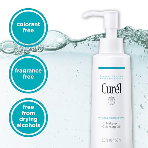 Curel Makeup Cleansing Oil - Gentle Face Cleanser, 5 fl oz
