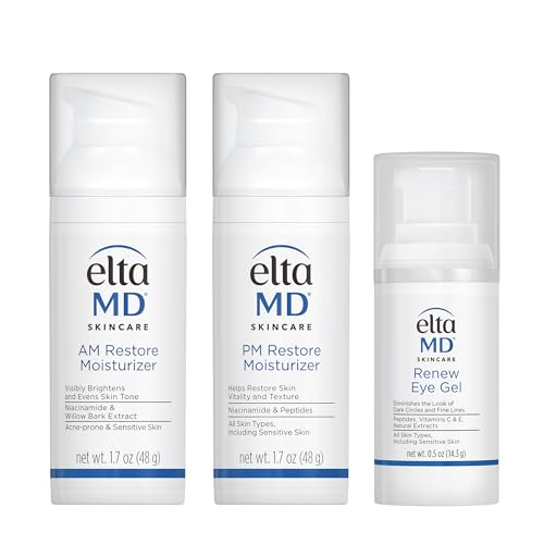 EltaMD AM Restore & PM Restore Facial Moisturizer Kit