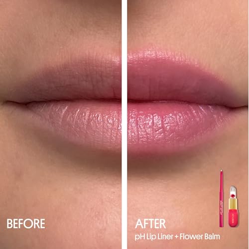 Winky Lux pH Blurring Lip Liner, Color Changing, Natural Lip Pencil for Softly Diffused plump lips, with Hyaluronic Acid, Jojoba Oil & Vitamin E, Hydrating, Clean Beauty, Cruelty-Free, Vegan