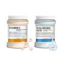 Jelly Mask Hydrating Deep Cleaning Detoxing Healing and Relaxing Premium Modeling Rubber For Facials Professional Set - 2 Treatments(Hyaluronic Acid,VC)