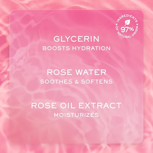 Nuxe Very Rose Soothing Cleansing Gel For Sensitive Skin. Melting Facial Cleanser with Glycerin and Rose Water for Fresh, Smooth Skin, 5 Fl Oz