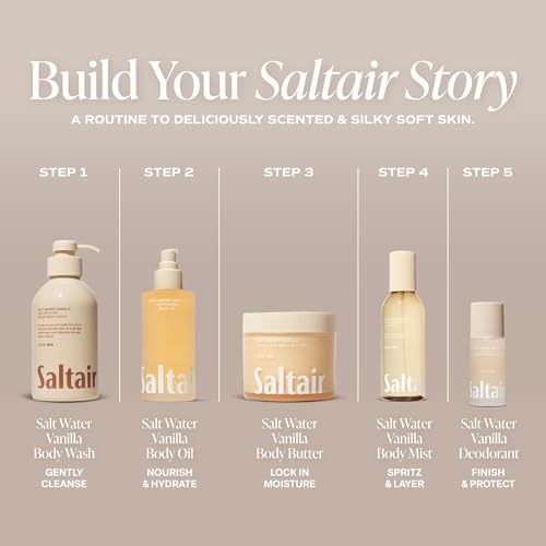Saltair Nourishing Body Oil | Salt Water Vanilla, 4 oz