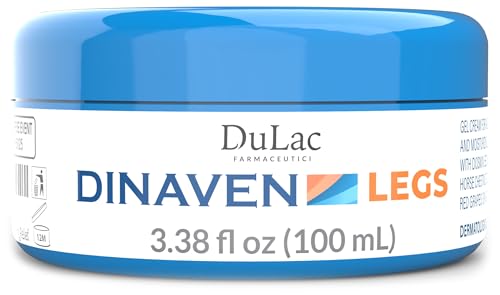 Dulac Dinaven Cooling Gel Cream for Daily Leg Care, 3.38 Fl Oz