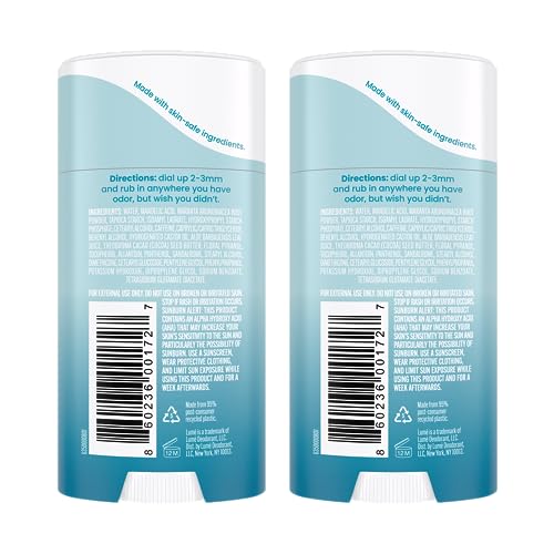 Lume Whole Body Deodorant Cream Stick 2.2 oz 2-Pack