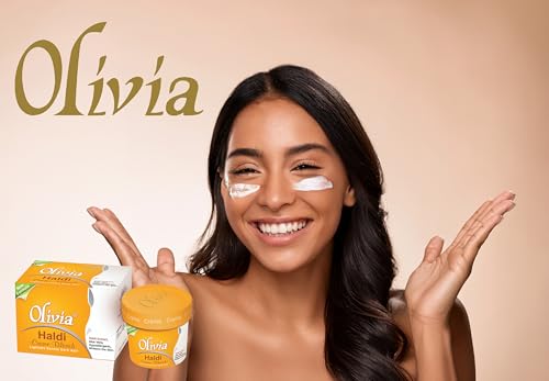 Olivia Creme Bleach with Turmeric 30ml - Hypoallergenic Face & Body Lightening Pack of 1